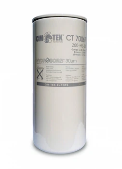 Фильтр для очистки топлива CIMTEK 260-HS-30, с водоотделяющей функцией
