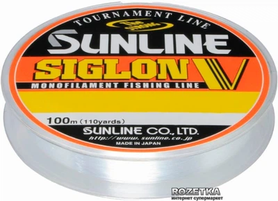 Ліска Sunline Siglon V 100 м # 1.0 / 0.165 мм 3 кг (16580498)