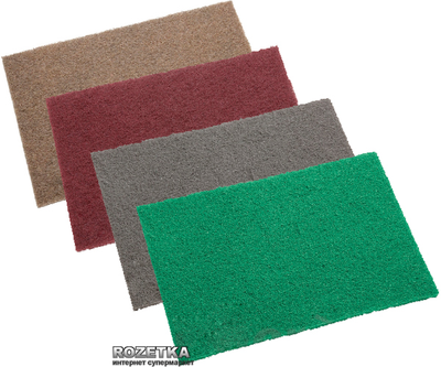 Набор шлифовальных листов 3M Scotch-Brite 4 шт. разной зернистости (03809-2)
