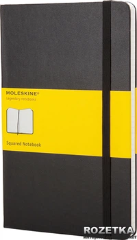 Записная книга Moleskine Classic 13 х 21 см 240 страниц в клетку Черная (9788883701139)