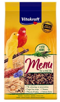 Повседневный корм для канареек с медом Vitakraft Menu Vital 500 г (4008239214461)