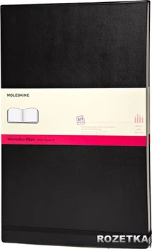 Записная книга Moleskine Folio 30 х 40 см 60 страниц без линовки Черная (9788862931977)