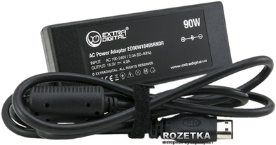 Блок живлення ExtraDigital для ноутбуків HP (18.5V 4.9A 90W) (PSH3838)