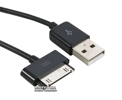 Кабель Extradigital USB 2.0 to Samsung 30-pin, 1 м, 30 AWG, PVC (KBD1643)
