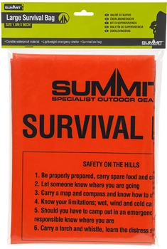 Спасательный мешок Summit Emergency Survival Bag 180 x 90 см (782018)