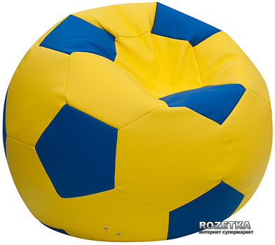 Кресло-Мяч Примтекс Плюс Fan H-2240/H-2227 XL Yellow-Blue (ordf)
