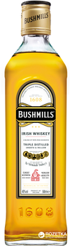 Віскі Bushmills Original 6 років витримки 0.5 л 40% (501010103934015_5055966801098)