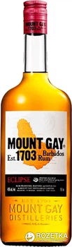 Ром Mount Gay Eclipse от 2 лет выдержки 0.7 л 40% (9501007100508)