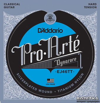 D'Addario EJ46TT Pro-Arte Dynacore Titanium Nylon (Hard Tension)