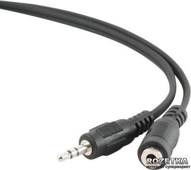 Кабель стерео аудио Cablexpert CCA-423 3.5 мм F - 3.5 мм M 1.5 м Black