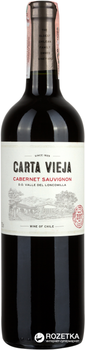 Вино Carta Vieja Cabernet Sauvignon червоне сухе 0.75 л 13% (7804310105003)