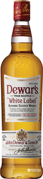 Віскі Dewar's White Label від 3 років витримки 0.5 л 40% (5000277000838)