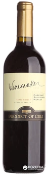 Вино Winemaker Cabernet Sauvignon/Merlot червоне напівсолодке 0.75 л (7808765712588)