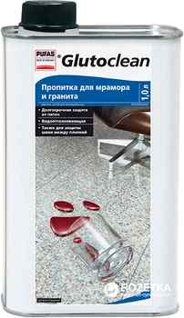 Просочення для плитки з мармуру та граніту Glutoclean 1 л (4044899357933)