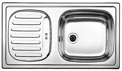 Кухонная мойка BLANCO FLEX mini (511918) + сливной гарнитур (213567)