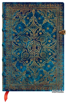 Записна книжка Paperblanks Еквінокс 13 х 18 см 240 сторінки в лінійку Лазур (9781439726808)