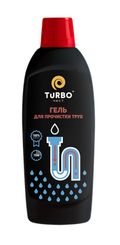 Гель для прочищення каналізаційних труб Turbo 500 мл (4820178060394)