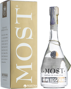 Граппа Bepi Tosolini Most Uve Miste (gift box) 0.35 л 40% (8007756382109)