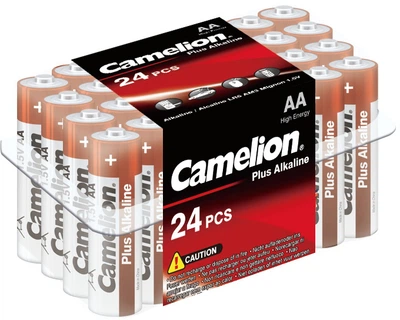 Батарейки Camelion Plus Alkaline AA (LR6) 24 шт (LR6-PB24)