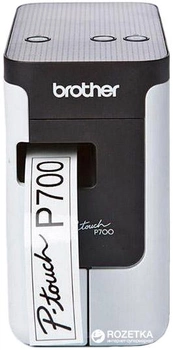 Принтер наклеек Brother P-Touch PT-P700 Black-White (PTP700R1)