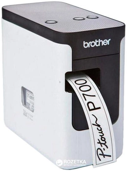 Принтер наклеек Brother P-Touch PT-P700 Black-White (PTP700R1)