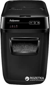 Шредер Fellowes AutoMax 130C 130 листов 4х51 мм 31 л (ff.U4680101)