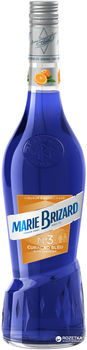 Лікер Marie Brizard Blue Curacao (Curacao Bleu) 0.7 л 25% (3041312450708)