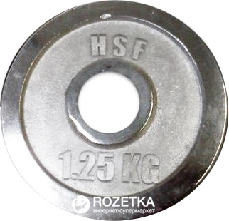Диск хромований HSF 1.25 кг (DBC 102-1,25)