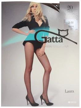 Колготы 20 Den женские Gatta Laura 4 р Коричневые (5900042048396)