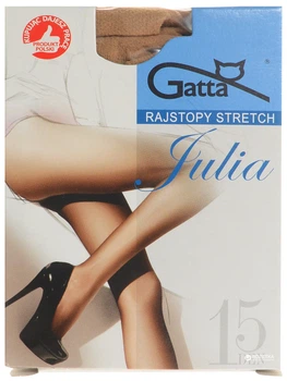 Колготы 15 Den женские Gatta Julia Stretch 4 р Visone (5900042049386)