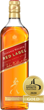 Віскі Johnnie Walker Red Label витримка 4 роки 1 л 40% (5000267013602)