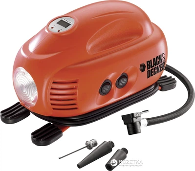 Автокомпресор Black + Decker ASI200