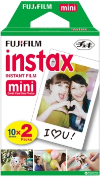 Фотопленка Fujifilm Instax Mini Glossy 2 х картриджа