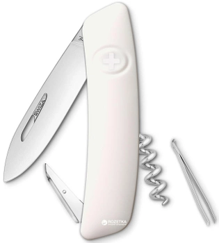 Швейцарский нож Swiza D01 White (KNI.0010.1020)