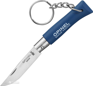 Туристический нож Opinel 4VRI Брелок Blue (2046564)