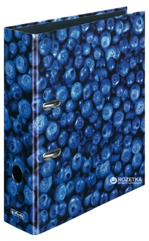 Папка-регистратор Herlitz maX.file World of Fruit Blueberry А4 80 мм Разноцветная (11080660)