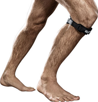 Бандаж на колено Select Knee-Strap One Size Black 1 шт (5703543703579)