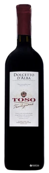 Вино TOSO Dolcetto dAlba DOC червоне сухе 0.75 л (8002915000382)