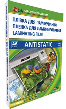 Пленка для ламинации DA глянец A6 111 х 154 мм 100 мкм (11201011008YA)
