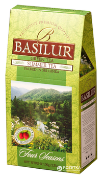 Чай зелений розсипний Basilur Чотири сезони Літній 100 г (4792252915497)