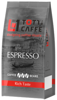 Кофе в зернах TOTTI Caffe Espresso 250 г (8718868256348)