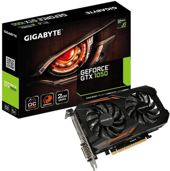Видеокарта GF GTX 1050 2Gb GDDR5 OC Gigabyte (GV-N1050OC-2GD)