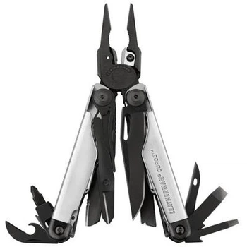 Мультитул LEATHERMAN Surge BLACK&SILVER, чехол MOLLE, картоная коробка (832462)