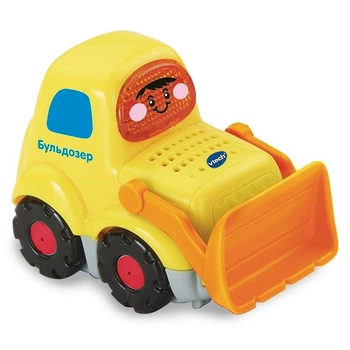 Развивающая игрушка VTech Бип-Бип Бульдозер со звуковыми эффектами (80-151826)