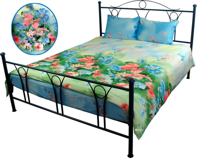 Комплект постельного белья Руно Сатин 205х225 (845.137Summer flowers)