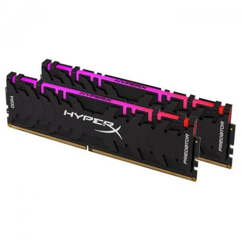 Модуль памяти Kingston DDR4 16Gb (2x8) HyperX Predator RGB 3200 MHz (HX432C16PB3AK2/16) Б/у