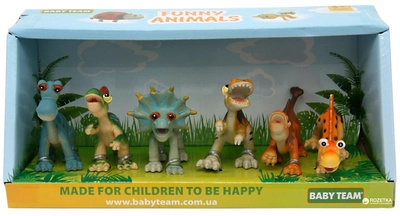 Набор фигурок Baby Team Динозавры 6 шт (8832)