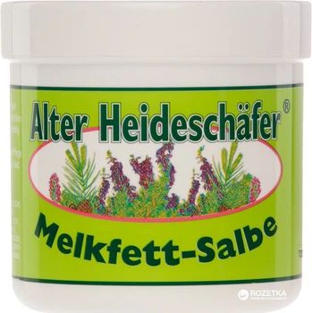 Мазь з молочним жиром для сухої і подразненої шкіри Alter Heideschafer 250 г (4075700044421)