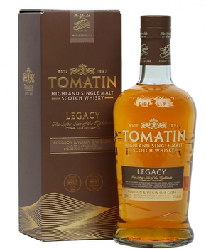 Віскі Tomatin Legacy 0.7 л 43% (5018481022003)