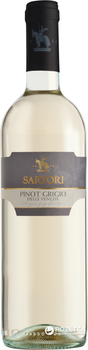 Вино Sartori Pinot Grigio IGT біле сухе 0.75 л 12% (8005390045169_8005390048054)